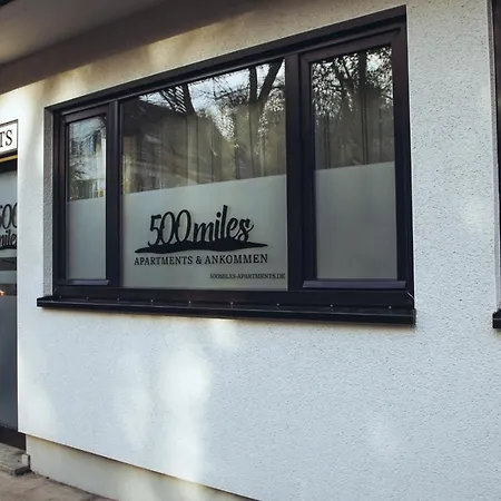 500 Miles Apartments Bonn Eksteriør billede